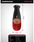 PDX Elite Fuck - O - Matic Pro Pussy Stroker - Brown