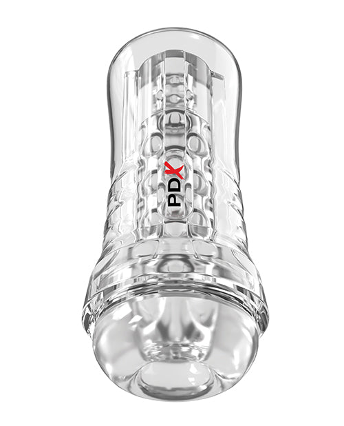 PDX Elite ViewTube See - Thru EZ - Grip Stroker - Clear