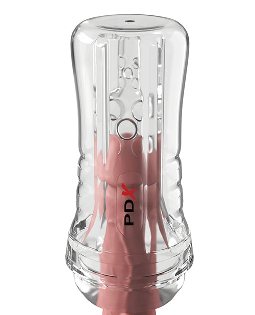 PDX Elite ViewTube See - Thru EZ - Grip Stroker - Clear