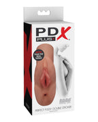 PDX Perfect Pussy Double Stroker - Tan
