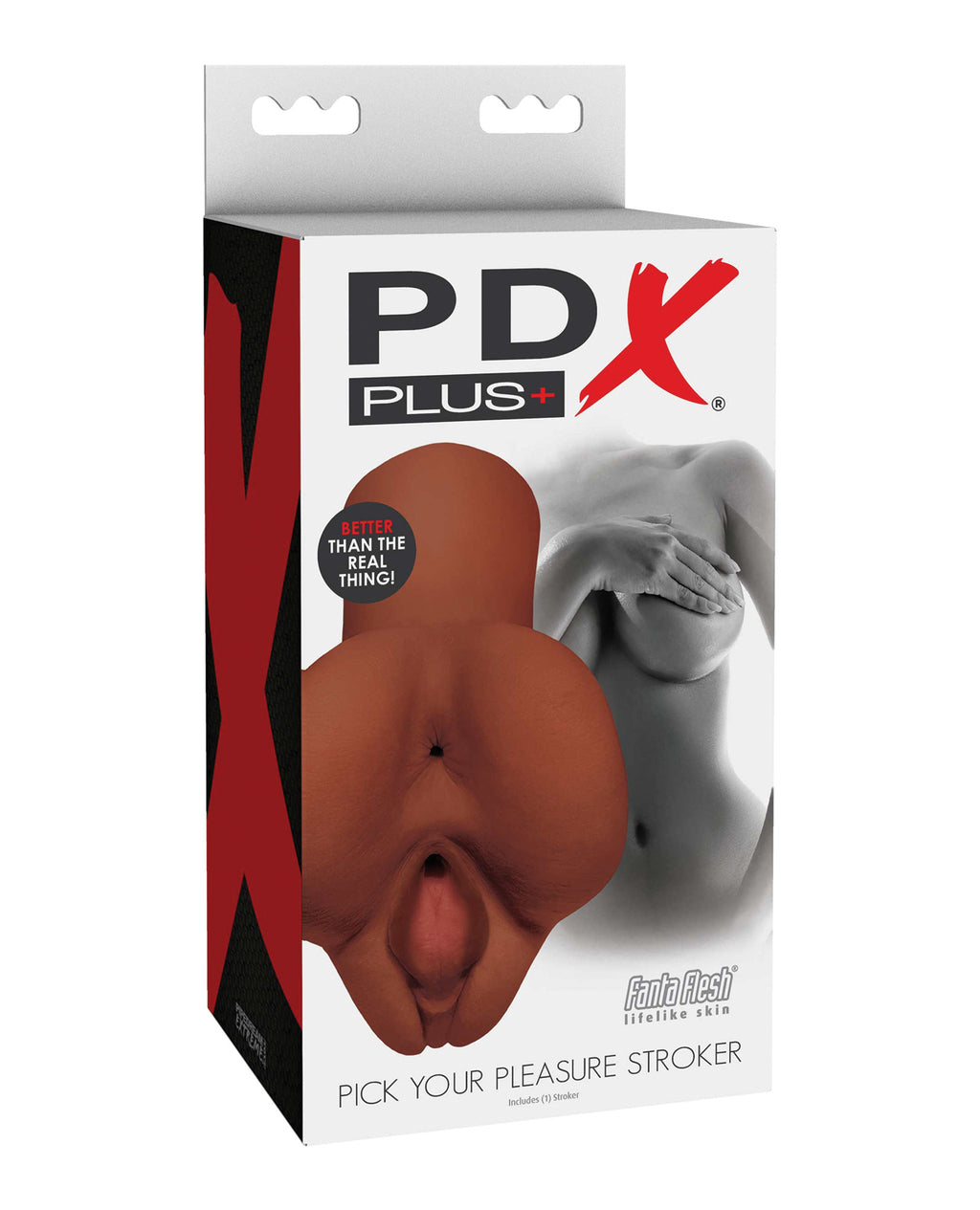 PDX Pick Your Pleasure Stroker - Brown