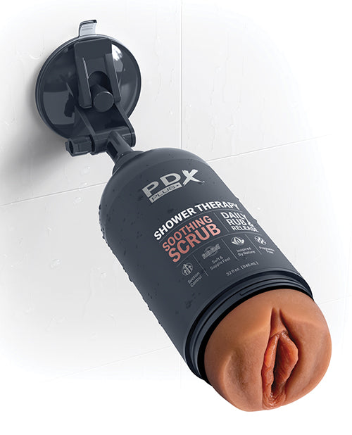 PDX Shower Therapy Soothing Scrub - Tan
