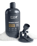 PDX Shower Therapy Soothing Scrub - Brown