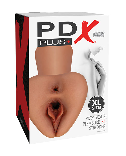 PDX Pick Your Pleasure Pussy Stroker - Brown