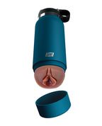 PDX Fuck Flask Private Pleaser Stroker - Brown/Blue