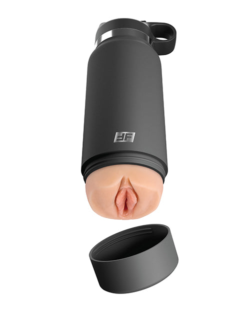 PDX Fuck Flask Secret Delight Stroker - Light/Grey