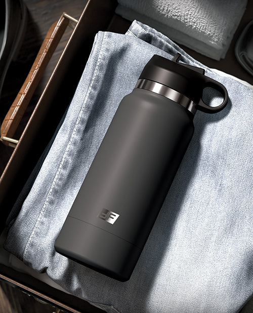 PDX Fuck Flask Secret Delight Stroker - Light/Grey