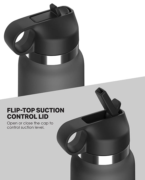 PDX Fuck Flask Secret Delight Stroker - Brown/Grey