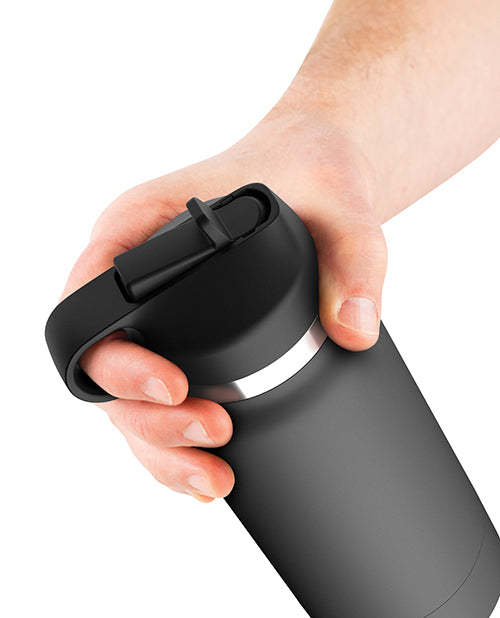 PDX Fuck Flask Secret Delight Stroker - Brown/Grey