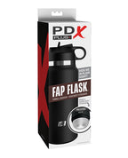PDX Fap Flask Thrill Seeker Stroker - Frosted/Black