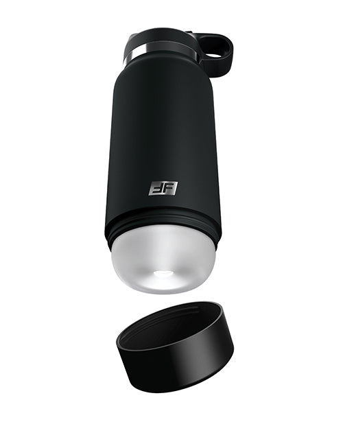PDX Fap Flask Thrill Seeker Stroker - Frosted/Black