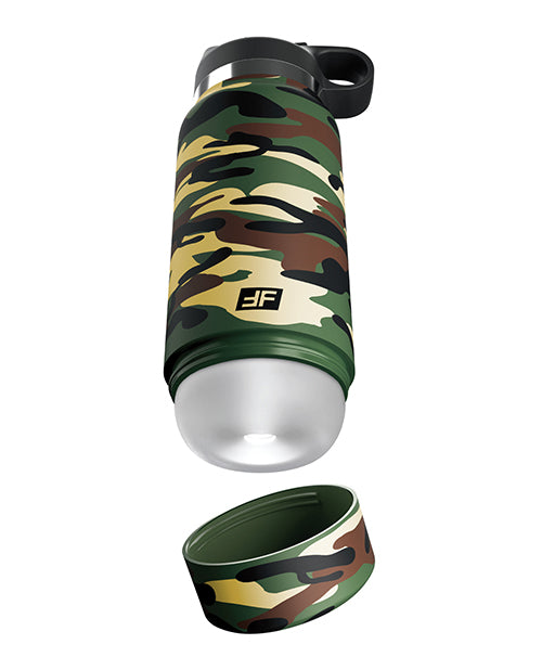 PDX Fap Flask Happy Camper Stroker - Frosted/Camo
