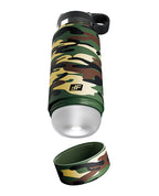 PDX Fap Flask Happy Camper Stroker - Frosted/Camo