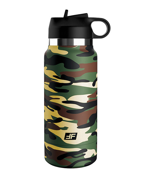 PDX Fap Flask Happy Camper Stroker - Frosted/Camo