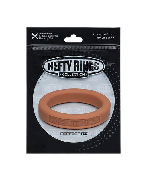 Perfect Fit Hefty Ring 1.4" Silicone - Tan