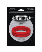 Perfect Fit Hefty Ring 1.4" Silicone - Red