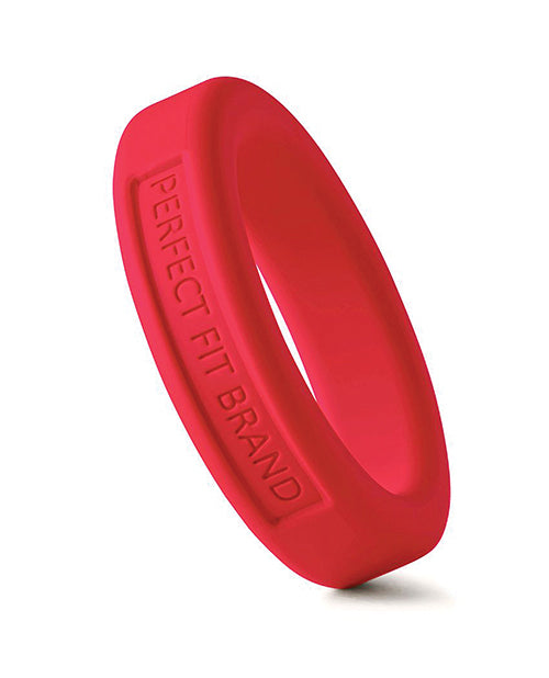 Perfect Fit Hefty Ring 1.4" Silicone - Red