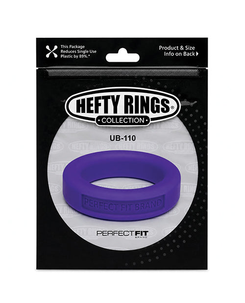 Perfect Fit Hefty Ring 1.4" Silicone - Purple