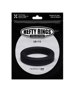 Perfect Fit Hefty Ring 1.4" Silicone - Black