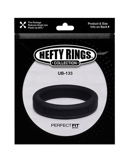 Perfect Fit Hefty Ring 1.75" Silicone - Black