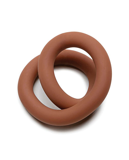 Perfect Fit Hefty Wrap Ring 9" Silicone - Tan