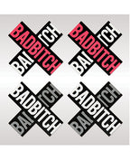 Peekaboos Bad Bitch Pasties - 2 Pairs