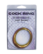 Plesur 1 - 3/4" Metal Cock Ring - Rainbow