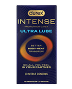 Durex Intense Ultra Lube Condoms - Box of