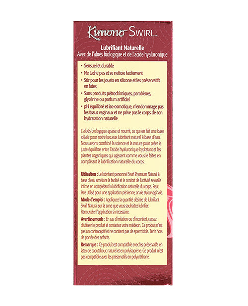 Kimono Swirl Natural Lubricant - Pump