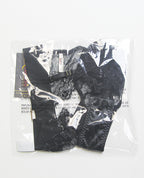 Fever Dream Chantilly Eyelash Lace and Stretch Satin Bralette w/Thong - Black