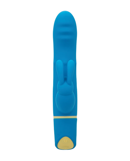 Love Bunny Beaded "G" Bunny - Blue