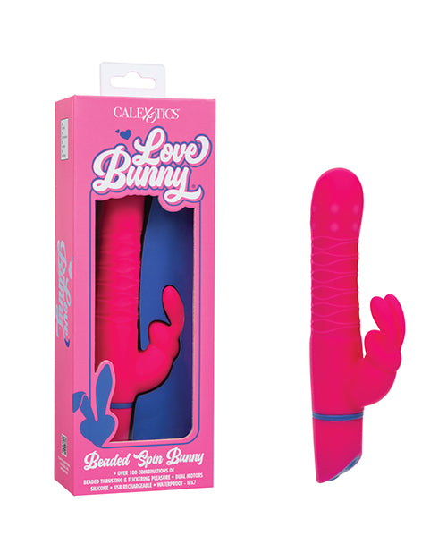Love Bunny Beaded Spin Bunny