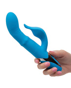 Enchanted Beaded Power "G" Vibrator - Blue