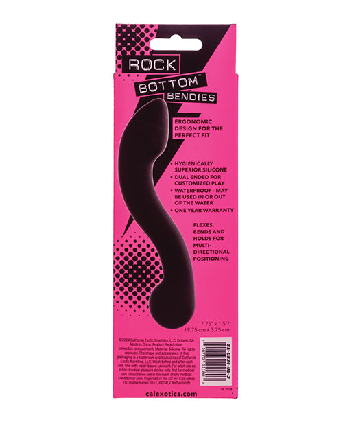 Rock Bottom Bendies Bendy Ecsta - Flex Dual Ended Anal Probe - Black