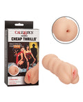 Cheap Thrills The Three - Way Dual Ended Masturbator - Ivory