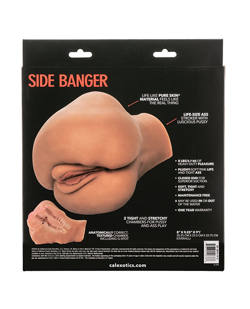 Stroke It Side Banger - Brown