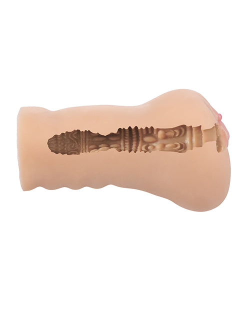 Stroke It Liquid Silicone Juicy Pussy - Ivory