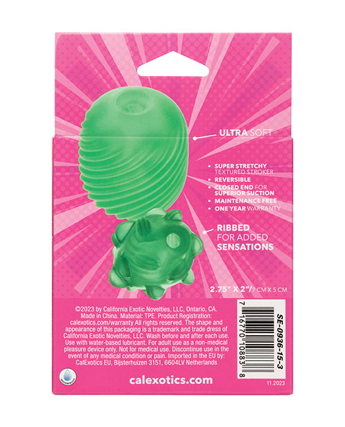 Pop Sock! Textured Masturbator - Green