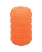 Pop Sock! Ribbed Masturbator - Orange