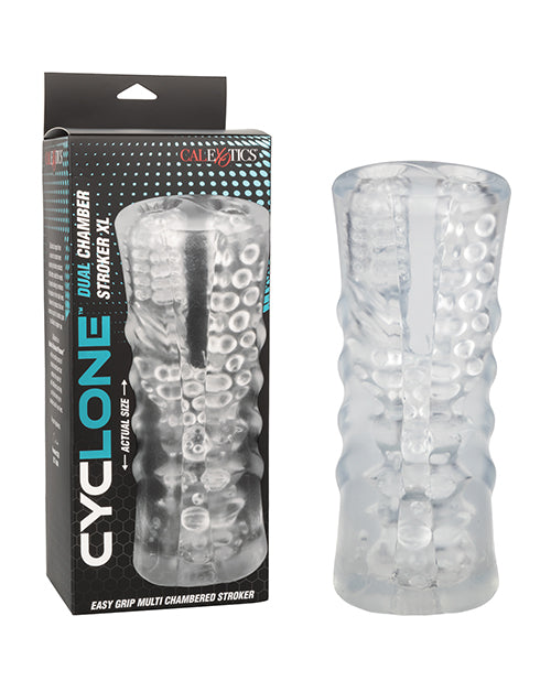 Cyclone Dual Chamber Stroker - Clear