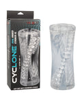 Cyclone Dual Ribbed Stroker - Clear