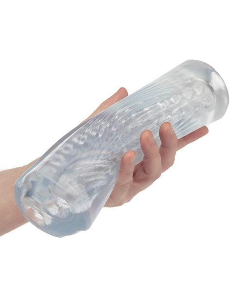 Cyclone Dual Ribbed Stroker - Clear