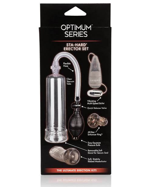 Optimum Series Sta - Hard Erector Set - Clear