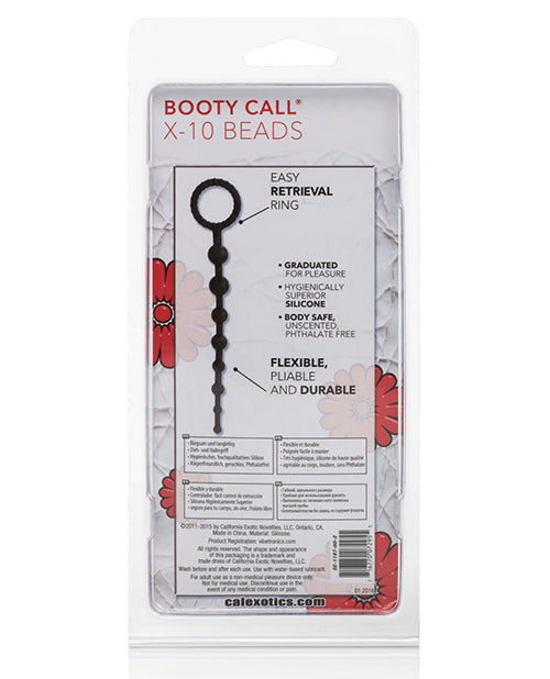 Booty Call X - 10 Beads - Black