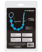 X - 10 Beads - Blue