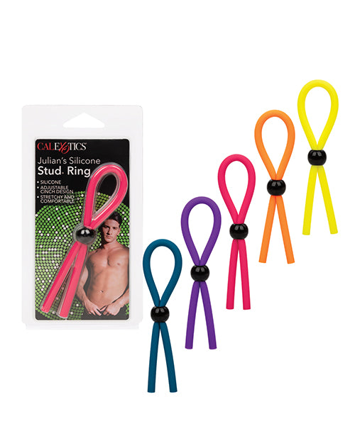 Julian' Silicone Stud Ring - Assorted Colors