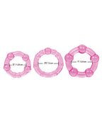 Silicone Island Rings - Pink