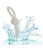 Alpha Liquid Silicone Lasso Cock Ring - Natural