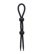 Alpha Liquid Silicone Dual Lasso - Black