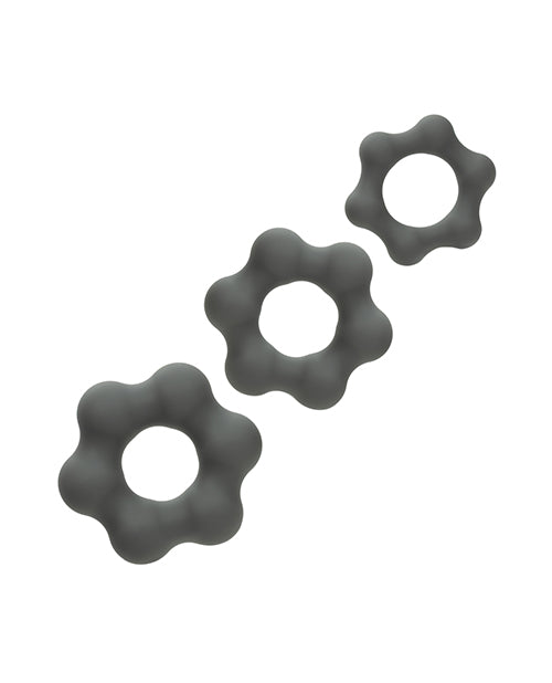 Alpha Liquid Silicone 3 Ring Endurance Set